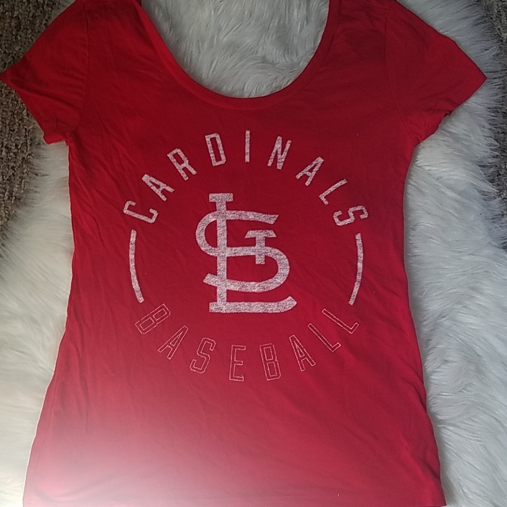 VS Pink STL Cardinals Top